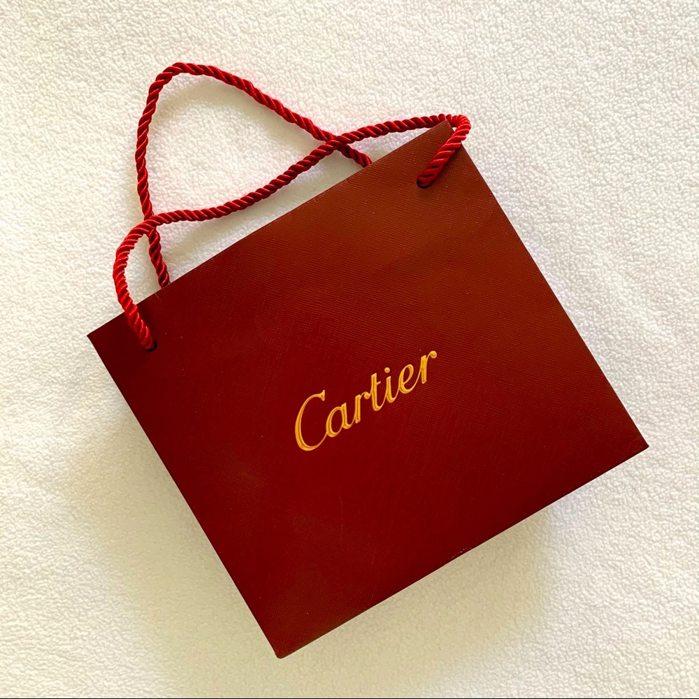 CARTIER store bought jewelry bag - Picture 1 of 7